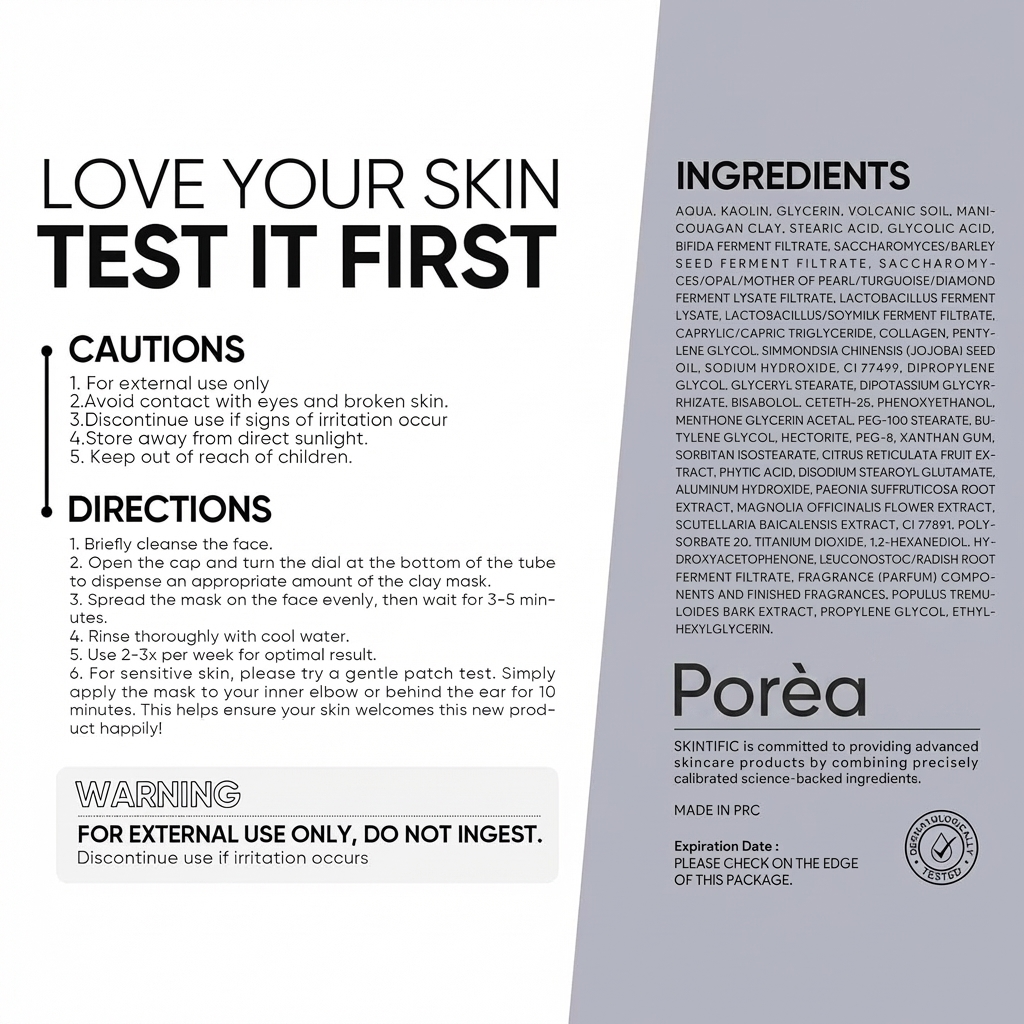 Clay Face Mask Stick